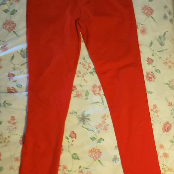 NY&C. Size 6..RED skinny jeans. HOT ; ) - Picture 4 of 4